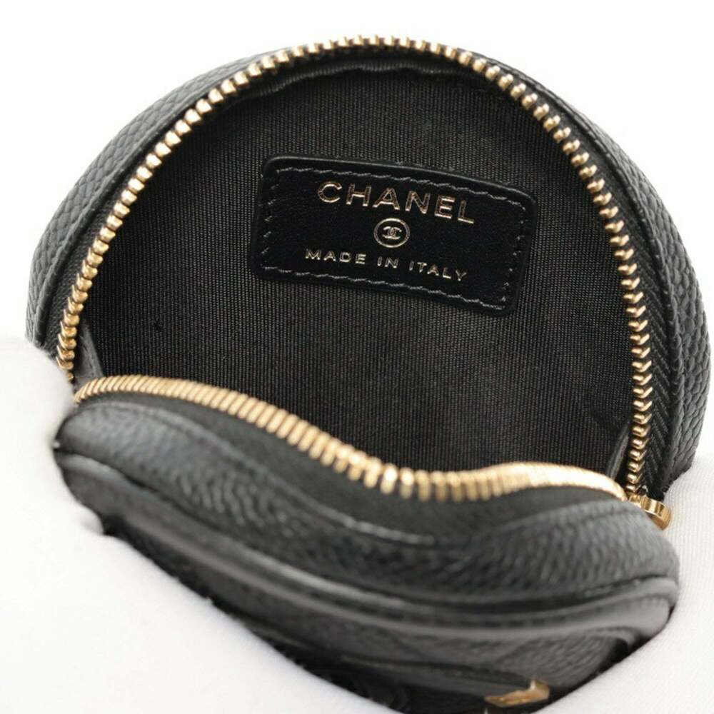 CHANEL Black Caviar Leather Wallet - Picture 5 of 6